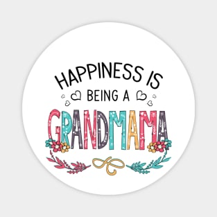 Happiness Is Being A Grandmama Wildflowers Valentines Mothers Day Magnet